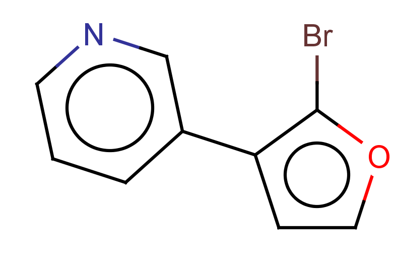 3-(2-bromofuran-3-yl)pyridine