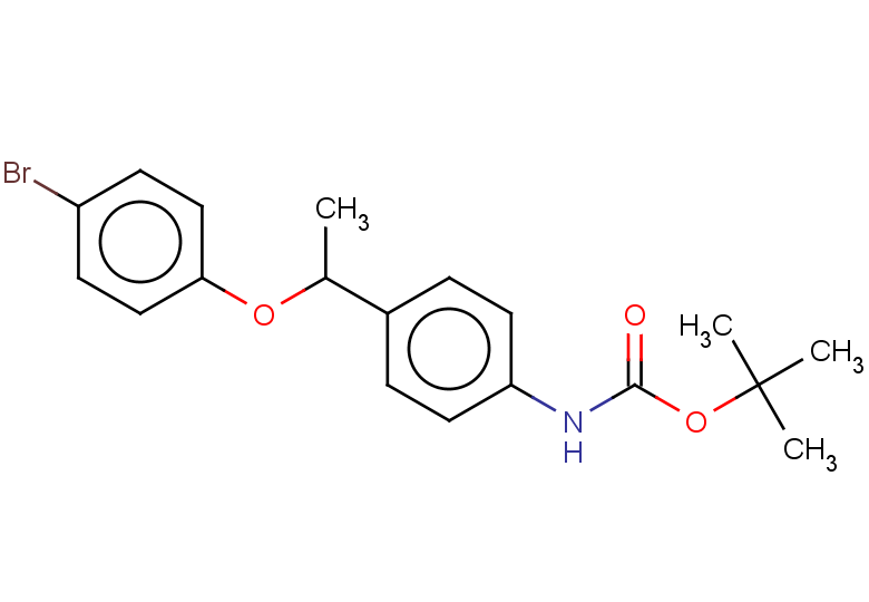 tert-butyl N-{4-[1-(4-bromophenoxy)ethyl]phenyl}carbamate