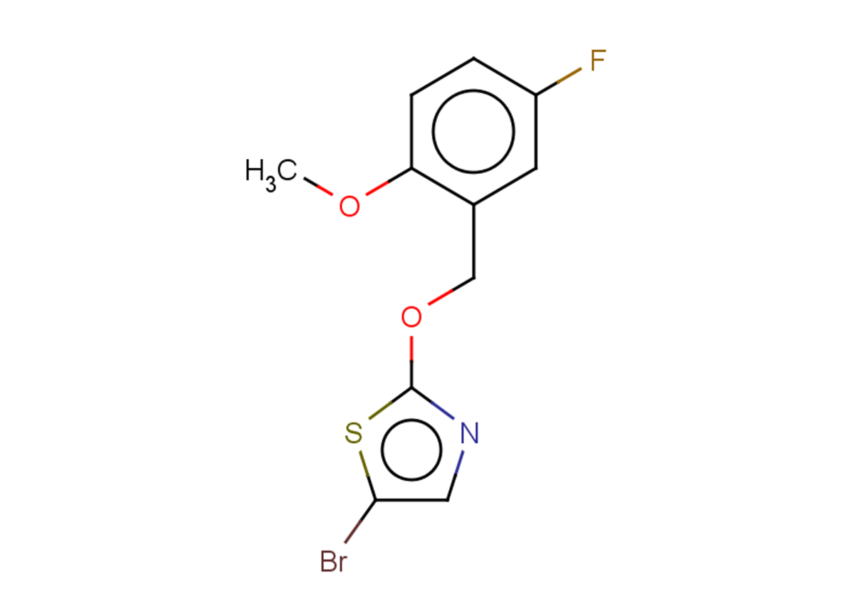 5-bromo-2-[(5-fluoro-2-methoxyphenyl)methoxy]-1,3-thiazole