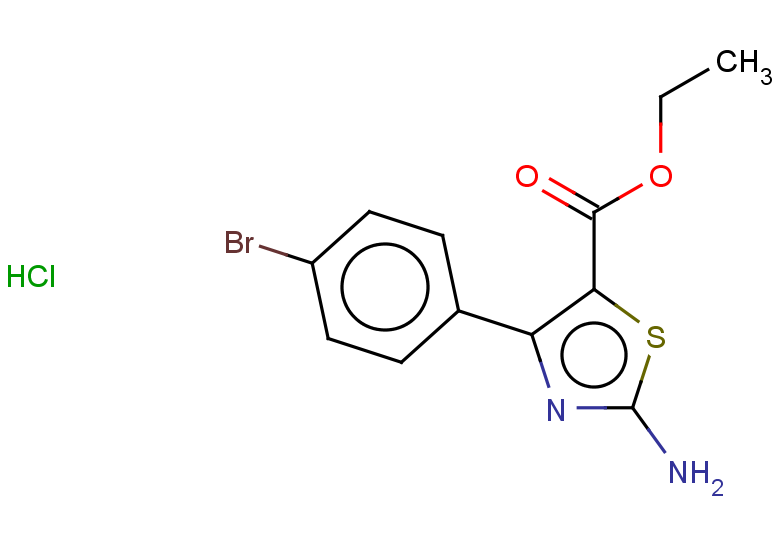 ethyl 2-amino-4-(4-bromophenyl)-1,3-thiazole-5-carboxylate hydrochloride