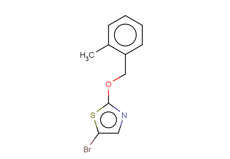 5-bromo-2-[(2-methylphenyl)methoxy]-1,3-thiazole