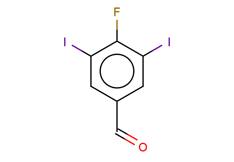 4-fluoro-3,5-diiodobenzaldehyde