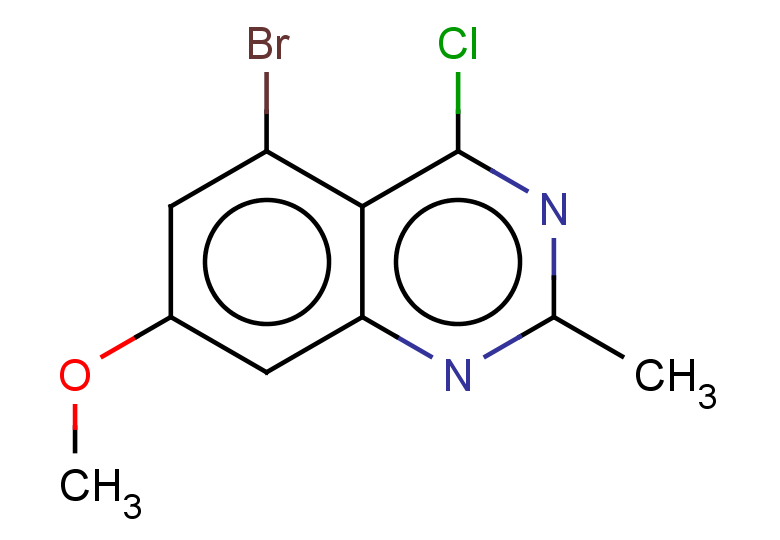 5-bromo-4-chloro-7-methoxy-2-methylquinazoline