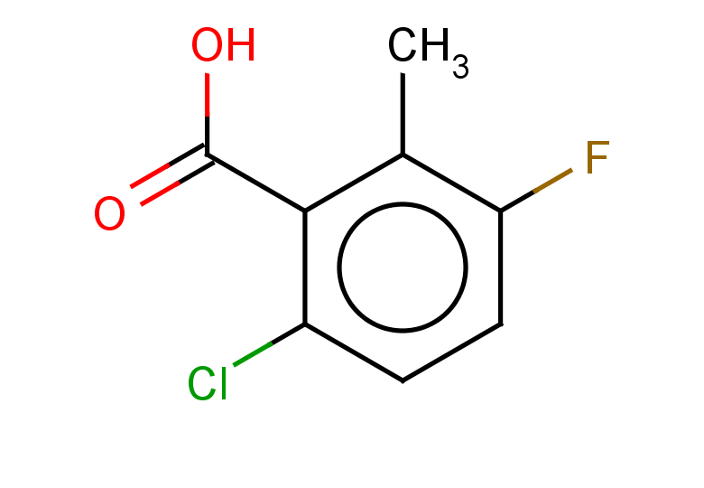 6-chloro-3-fluoro-2-methylbenzoic acid