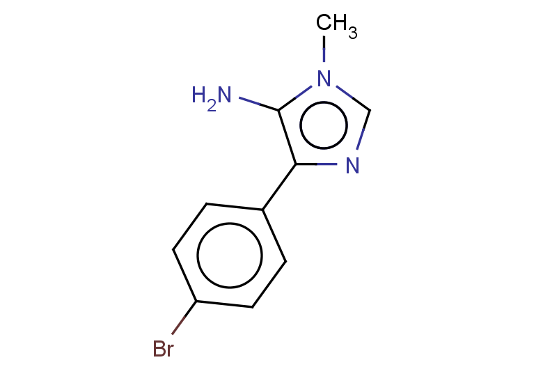 4-(4-bromophenyl)-1-methyl-1H-imidazol-5-amine