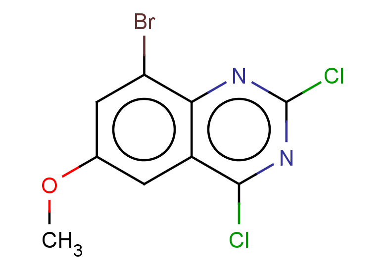 8-bromo-2,4-dichloro-6-methoxyquinazoline