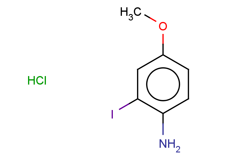 2-iodo-4-methoxyaniline hydrochloride