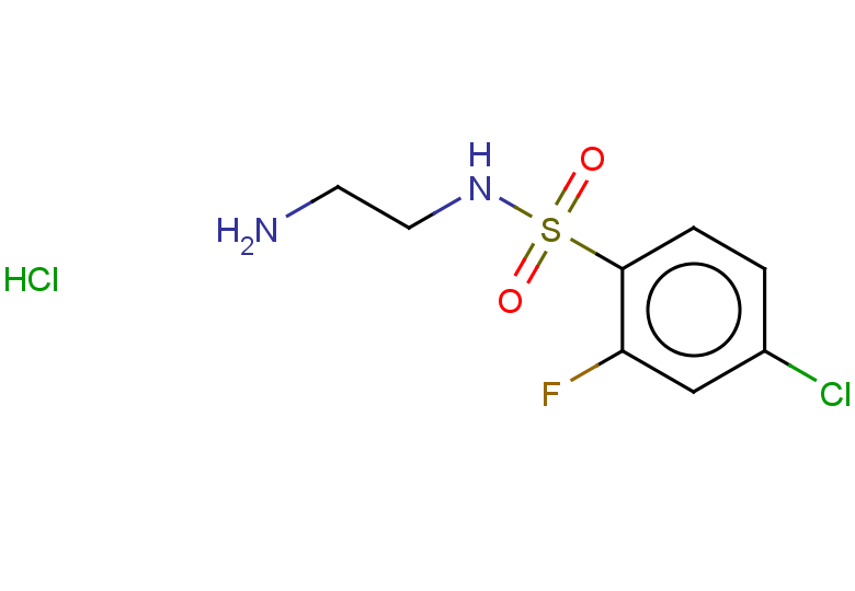 N-(2-aminoethyl)-4-chloro-2-fluorobenzene-1-sulfonamide hydrochloride