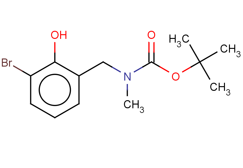 tert-butyl N-[(3-bromo-2-hydroxyphenyl)methyl]-N-methylcarbamate