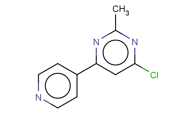4-chloro-2-methyl-6-(pyridin-4-yl)pyrimidine