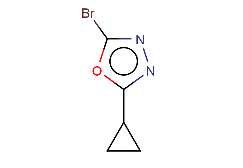 2-bromo-5-cyclopropyl-1,3,4-oxadiazole