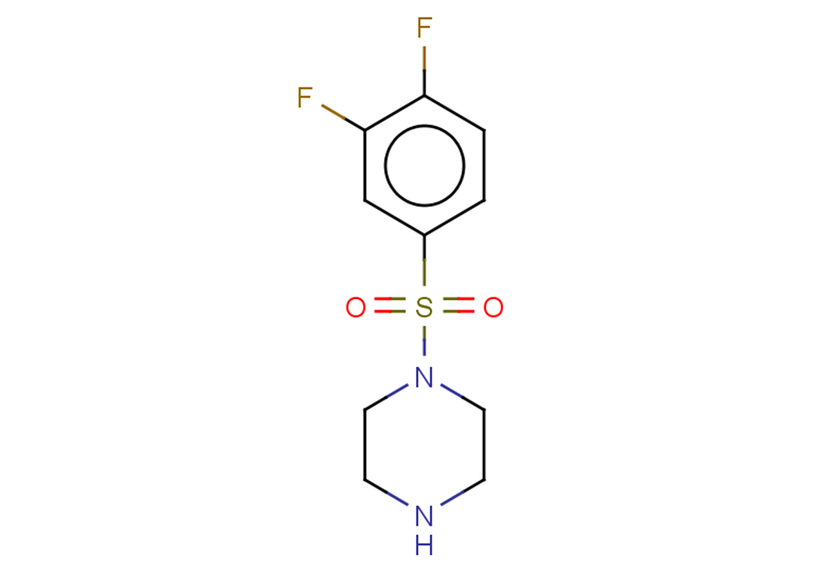 1-(3,4-difluorobenzenesulfonyl)piperazine