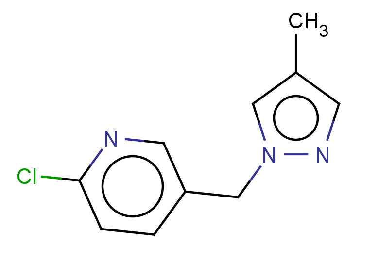 2-chloro-5-[(4-methyl-1H-pyrazol-1-yl)methyl]pyridine
