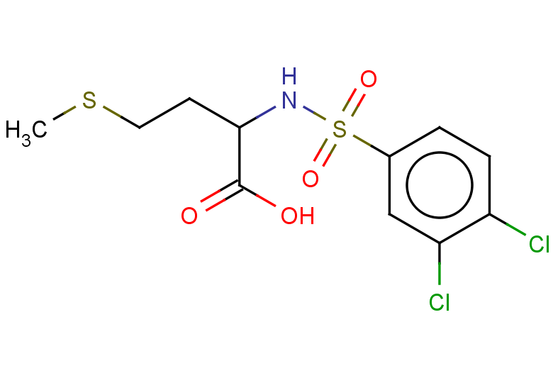 2-(3,4-dichlorobenzenesulfonamido)-4-(methylsulfanyl)butanoic acid