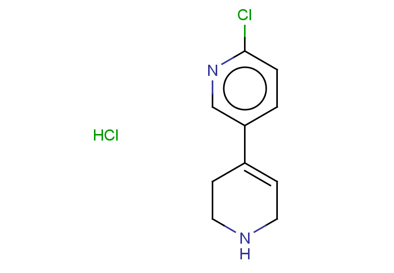 2-chloro-5-(1,2,3,6-tetrahydropyridin-4-yl)pyridine hydrochloride