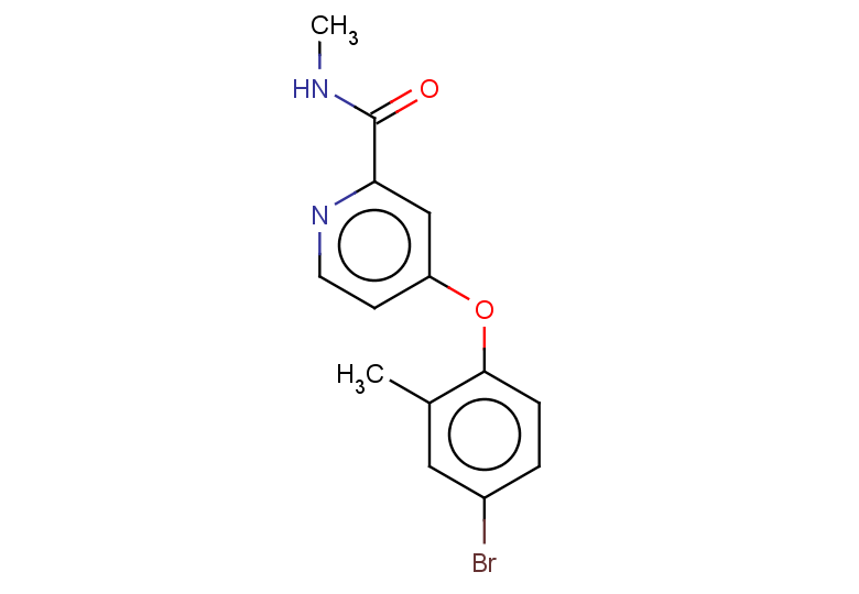 4-(4-bromo-2-methylphenoxy)-N-methylpyridine-2-carboxamide