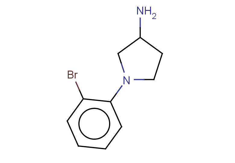 1-(2-bromophenyl)pyrrolidin-3-amine