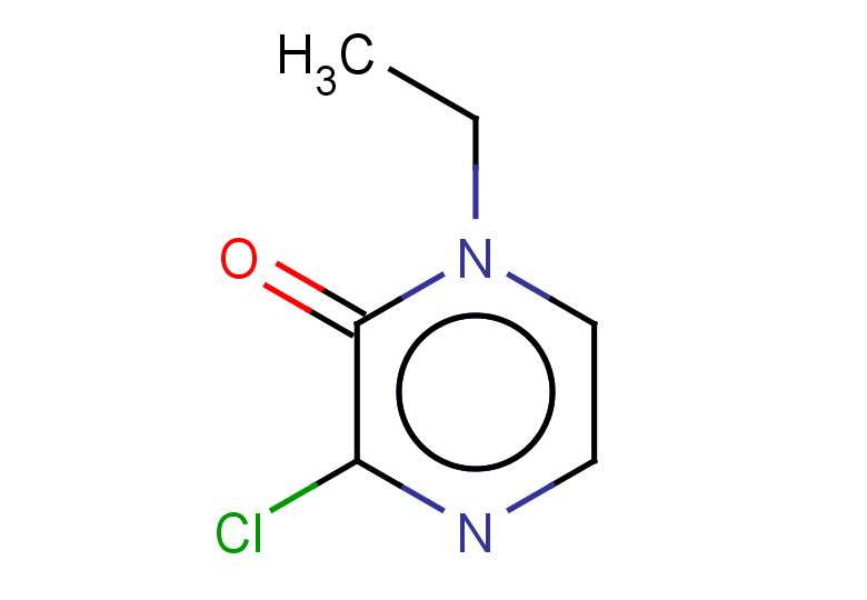 3-chloro-1-ethyl-1,2-dihydropyrazin-2-one