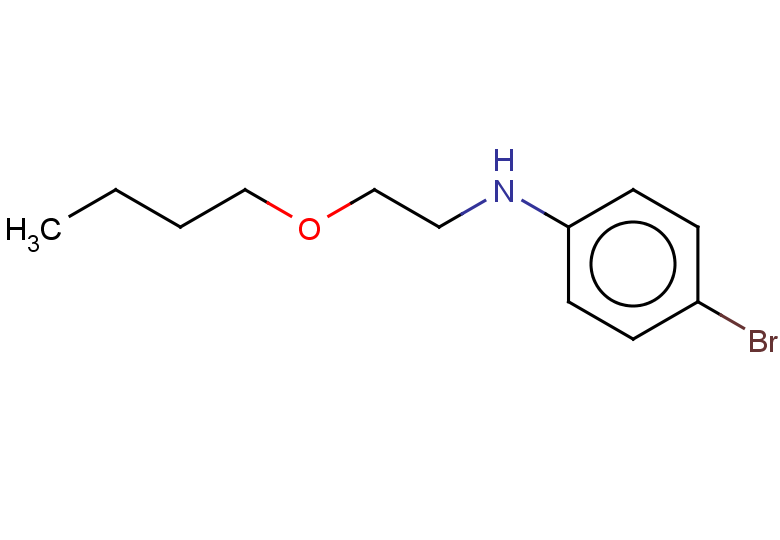 4-bromo-N-(2-butoxyethyl)aniline