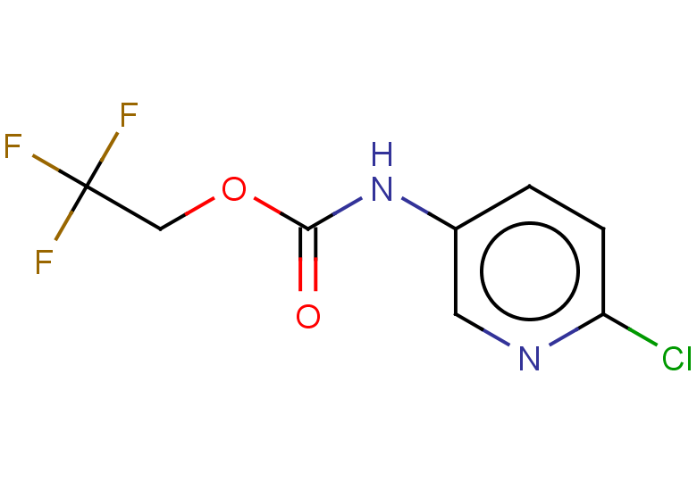 2,2,2-trifluoroethyl N-(6-chloropyridin-3-yl)carbamate