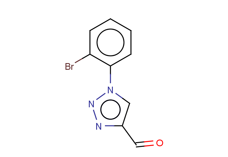1-(2-bromophenyl)-1H-1,2,3-triazole-4-carbaldehyde