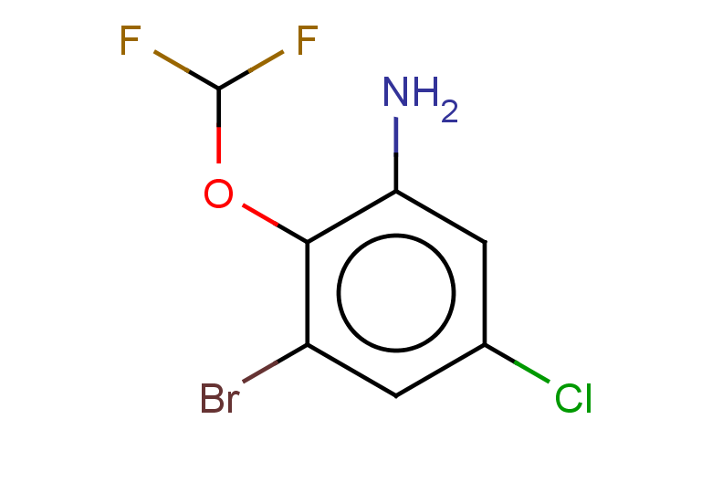 3-bromo-5-chloro-2-(difluoromethoxy)aniline