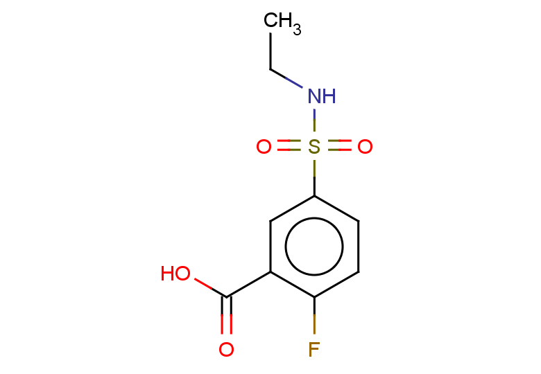5-(ethylsulfamoyl)-2-fluorobenzoic acid