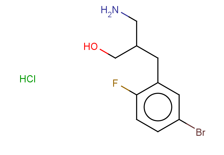 3-amino-2-[(5-bromo-2-fluorophenyl)methyl]propan-1-ol hydrochloride
