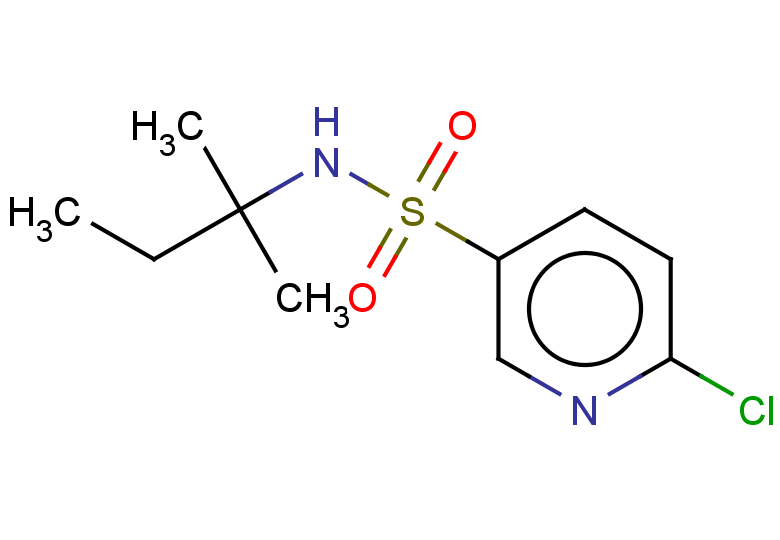 6-chloro-N-(2-methylbutan-2-yl)pyridine-3-sulfonamide