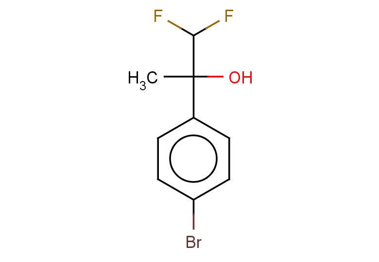 2-(4-bromophenyl)-1,1-difluoropropan-2-ol