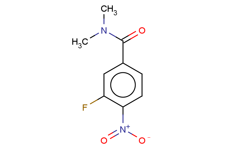 3-fluoro-N,N-dimethyl-4-nitrobenzamide