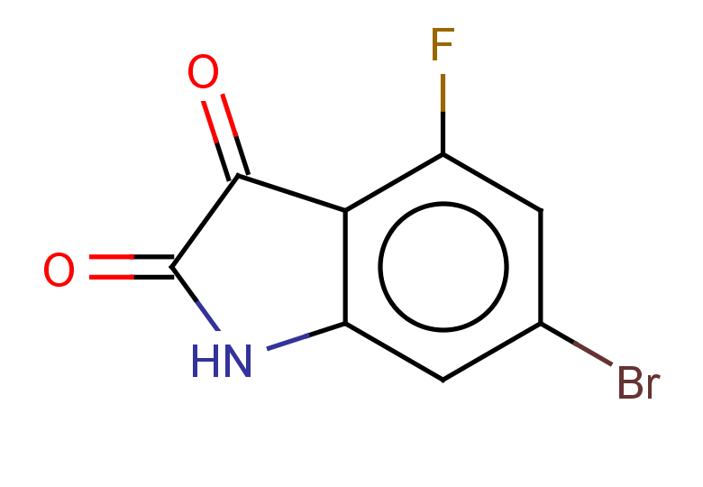 6-bromo-4-fluoro-2,3-dihydro-1H-indole-2,3-dione