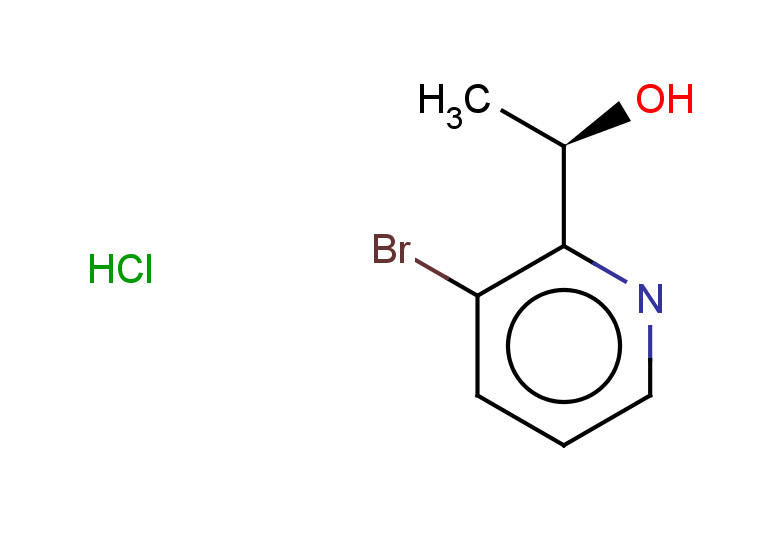(1R)-1-(3-bromopyridin-2-yl)ethan-1-ol hydrochloride