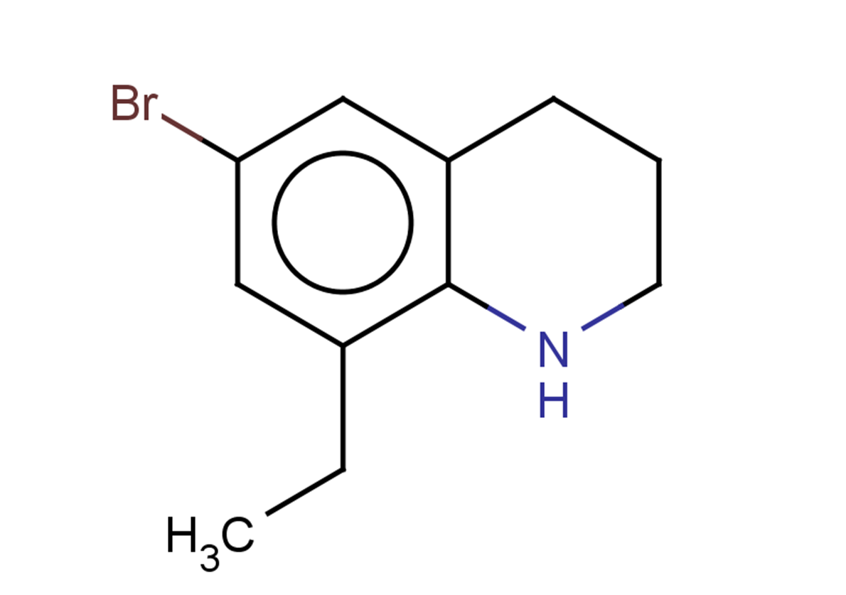 6-bromo-8-ethyl-1,2,3,4-tetrahydroquinoline