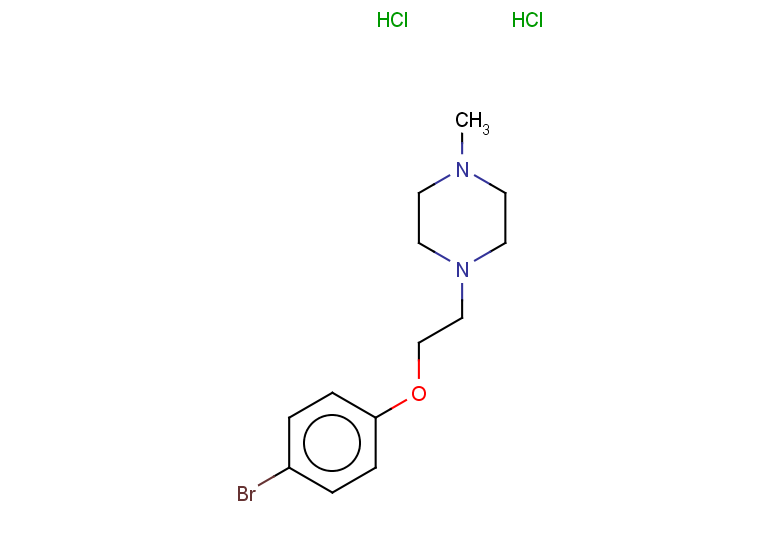 1-[2-(4-bromophenoxy)ethyl]-4-methylpiperazine dihydrochloride