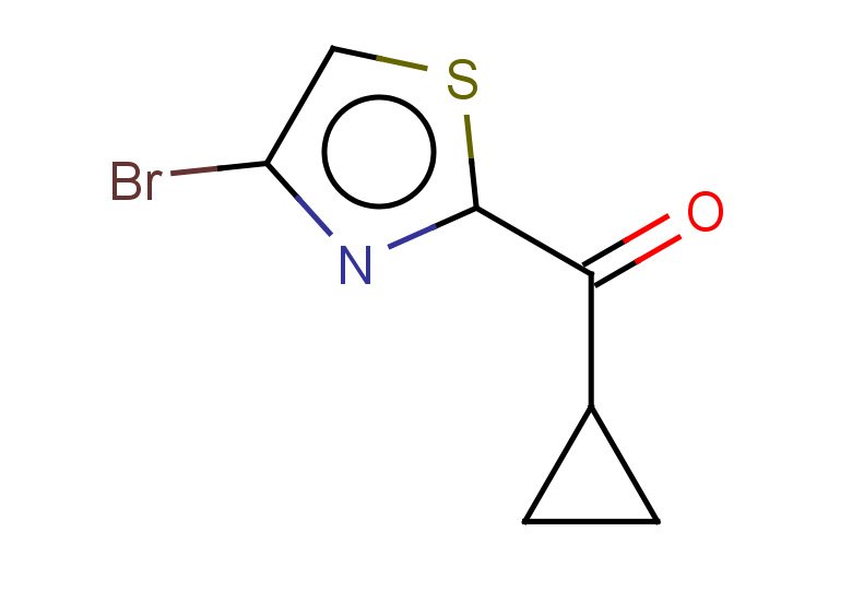 4-bromo-2-cyclopropanecarbonyl-1,3-thiazole