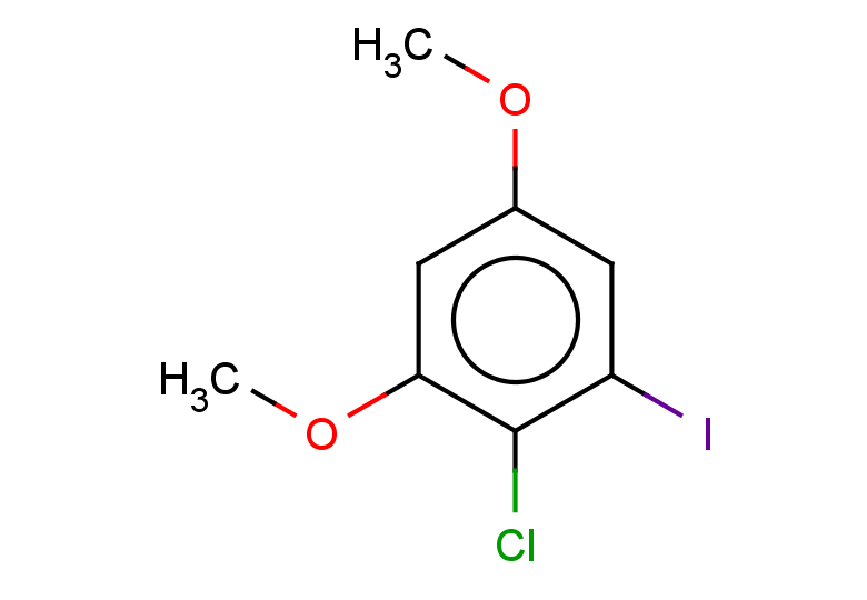 2-chloro-1-iodo-3,5-dimethoxybenzene