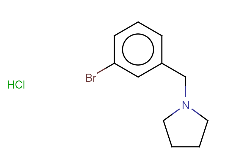 1-[(3-bromophenyl)methyl]pyrrolidine hydrochloride