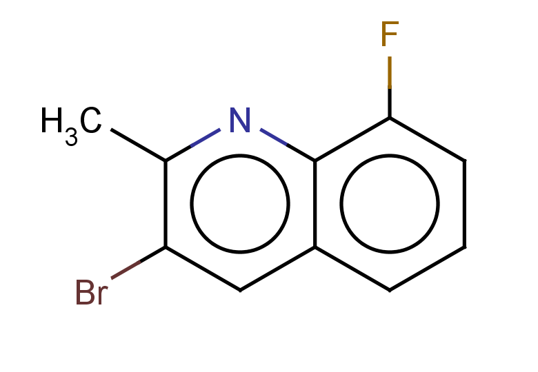 3-bromo-8-fluoro-2-methylquinoline