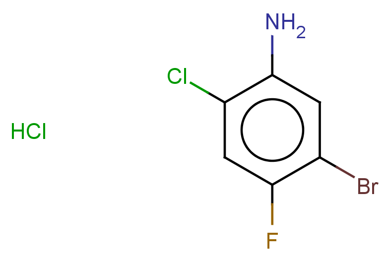 5-bromo-2-chloro-4-fluoroaniline hydrochloride