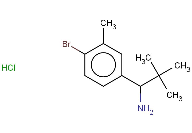 1-(4-bromo-3-methylphenyl)-2,2-dimethylpropan-1-amine hydrochloride