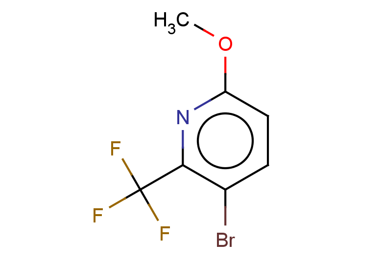 3-bromo-6-methoxy-2-(trifluoromethyl)pyridine