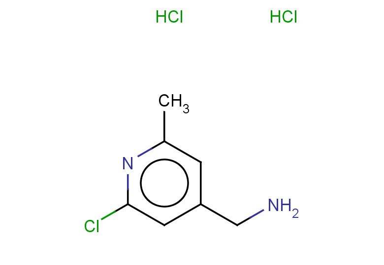 (2-chloro-6-methylpyridin-4-yl)methanamine dihydrochloride