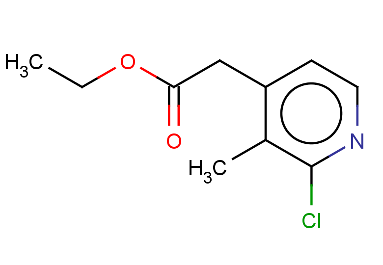 ethyl 2-(2-chloro-3-methylpyridin-4-yl)acetate