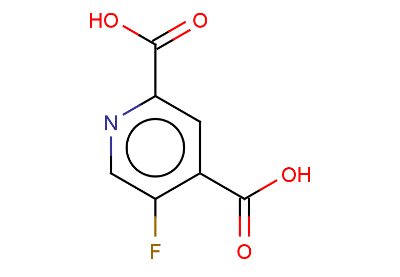 5-fluoropyridine-2,4-dicarboxylic acid