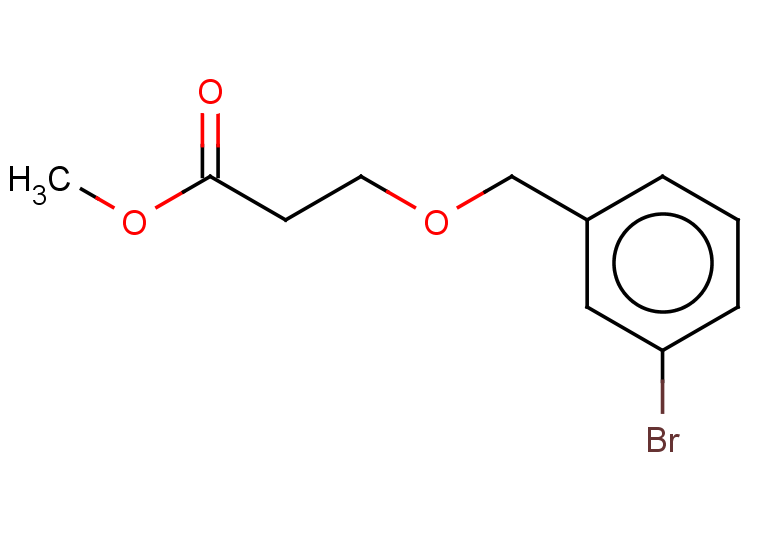 methyl 3-[(3-bromophenyl)methoxy]propanoate