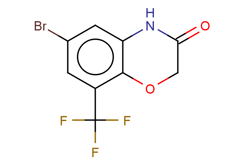 6-bromo-8-(trifluoromethyl)-3,4-dihydro-2H-1,4-benzoxazin-3-one