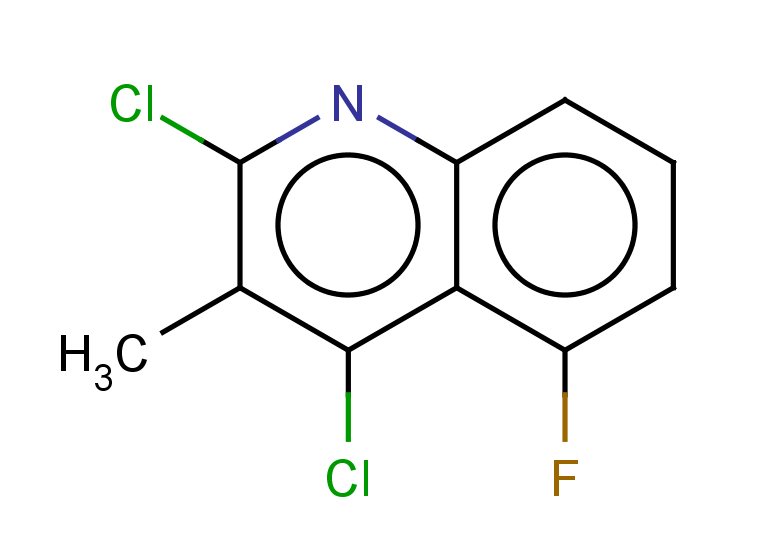 2,4-dichloro-5-fluoro-3-methylquinoline