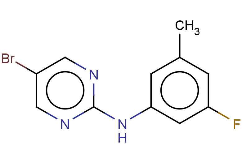 5-bromo-N-(3-fluoro-5-methylphenyl)pyrimidin-2-amine