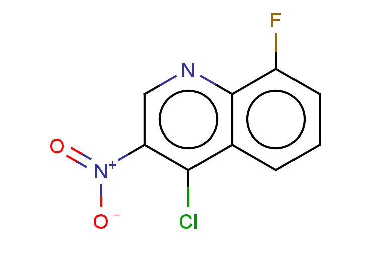 4-chloro-8-fluoro-3-nitroquinoline